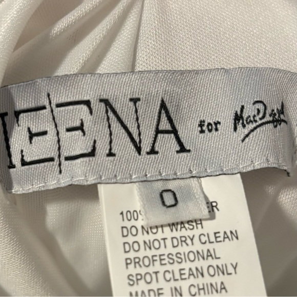 Mac Duggal Kiera Dress - Ivory - Picture 3 of 4